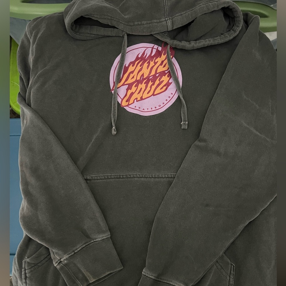 Santa Cruz Black Hoodie